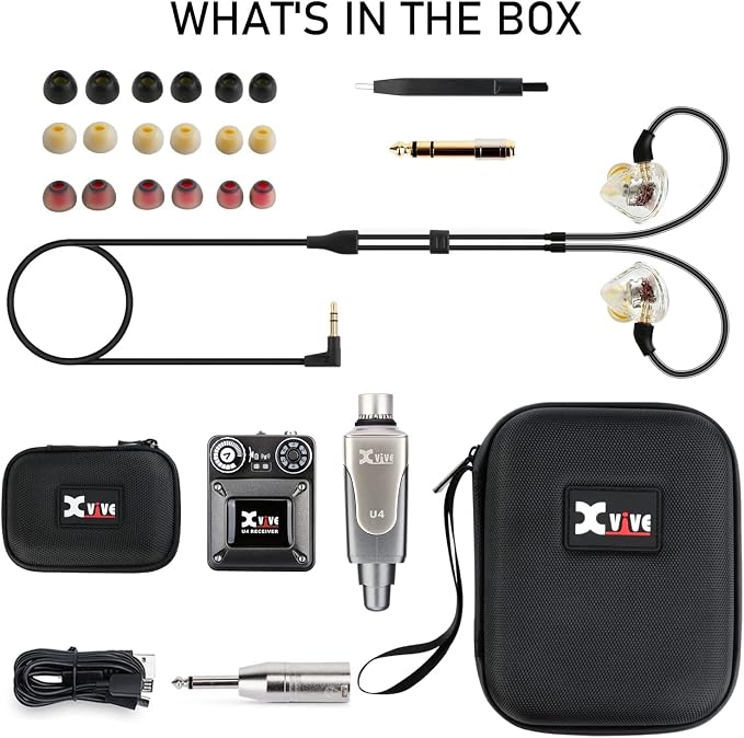 Xvive U4T9 Wireless in-Ear Monitor System - Image 7