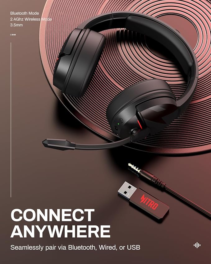 acer Wireless Gaming Headset, PS5 Headset - Image 6