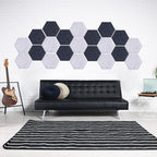 Mollywell Hexagon Acoustic Panels, High Density, Soundproofing, Decorative - Image 7