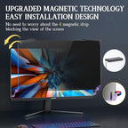 Magnetic Computer Privacy Screen 24 inch, Hanging Privacy Screen - Image 2