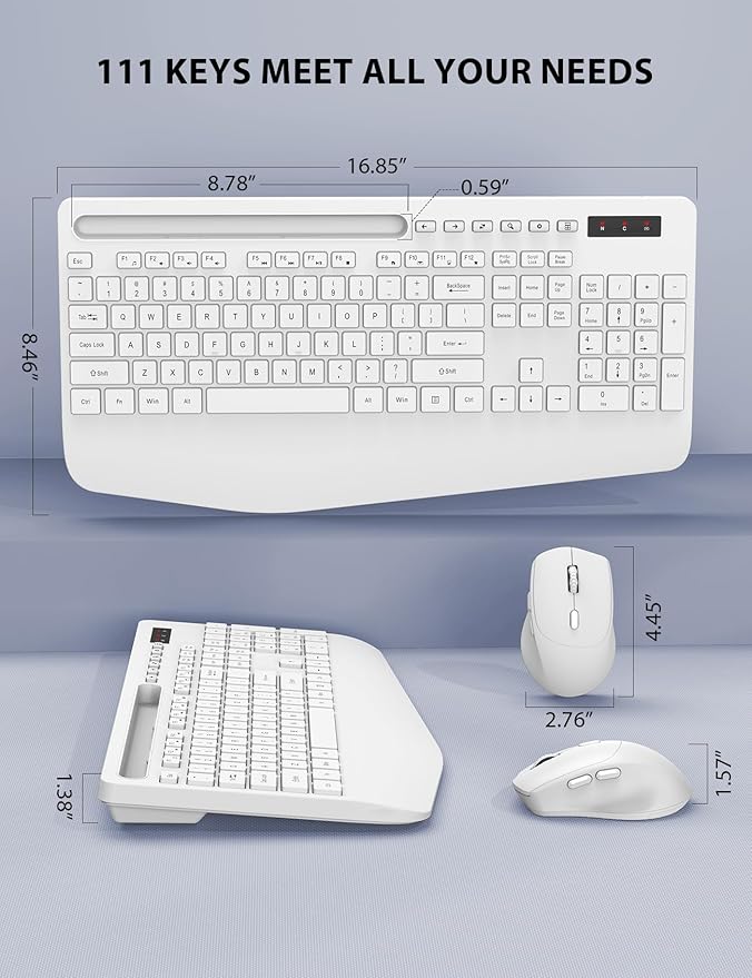 Wireless Keyboard and Mouse Combo - Image 7