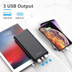 Portable Charger Power Bank 26800mAh, QC3.0 USB C PD Fast Phone Charging - Image 6