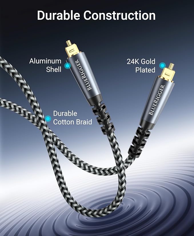 BlueRigger Digital Optical Audio Cable - Image 4