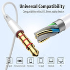 Earbuds Headphones 5 in One Pack, Wired Earbud - Image 6