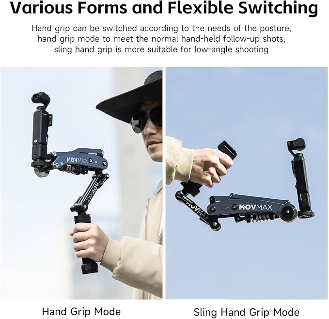 MOVMAX Blade Arm Handheld Kit for DJI Pocket 3, Insta 360, and GoPro Hero 12 - Image 2