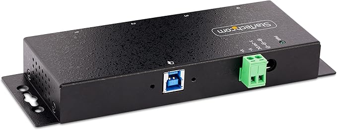 StarTech.com 4-Port Industrial USB 3.0 5Gbps Hub, Rugged USB Hub - Image 2