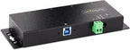StarTech.com 4-Port Industrial USB 3.0 5Gbps Hub, Rugged USB Hub - Image 2