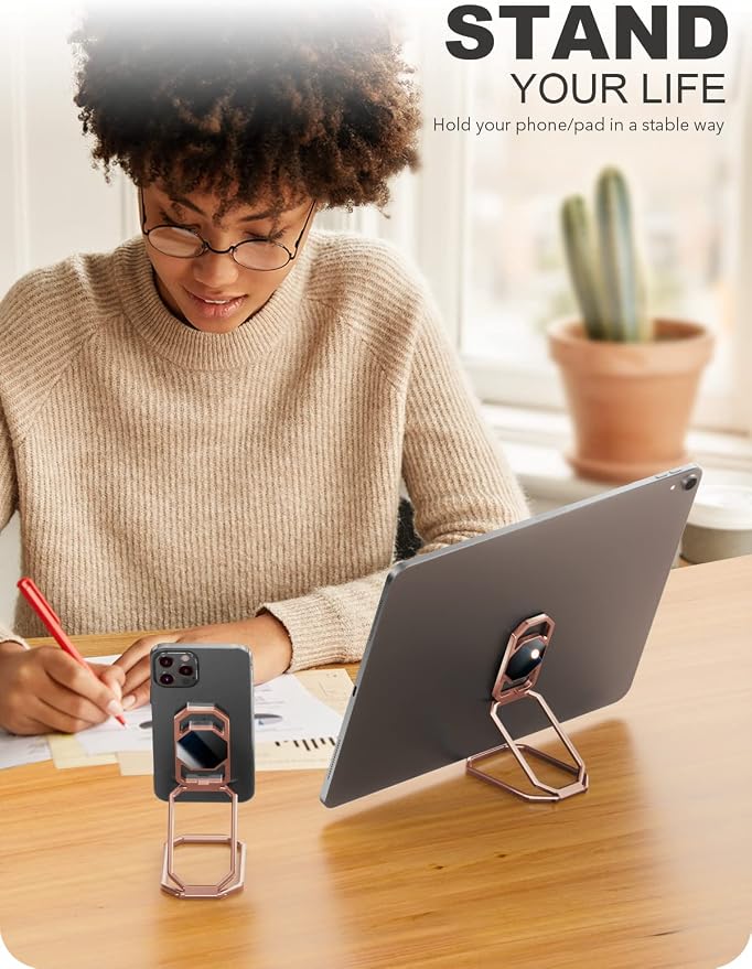 A-LuGei  &  Cell Phone Ring Holder Stand - Image 5