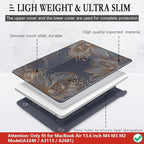 CISSOOK Gorgeous Flower Case for MacBook Air 13.6 inch M4 M3 M2 2025 2024 2022 - Image 4