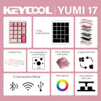 BOYI Y17 Aluminum Mechanical Numpad, Wireless RGB Numeric Keypad, Quick Release - Image 2