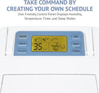 Ivation 13-Pint Small-Area Desiccant Dehumidifier Compact and Quiet - - Image 4