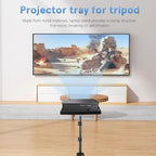 MAGICLULU Projector Stand Tripod 44.88 Inch Height Adjustable Tripod Stand - Image 4