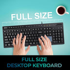 Adesso EasyTouch 445 Multi-Channel Wired Touchpad Keyboard - Image 4