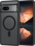 Magnetic for Google Pixel 7 Case, Shockproof Slim Translucent Matte Anti-Slip by Casehas