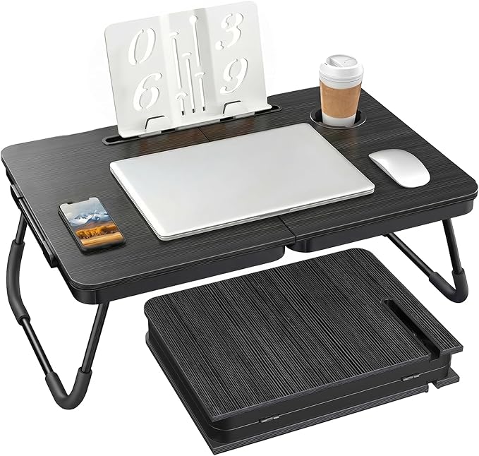BUYIFY Foldable Laptop Bed Desk by BUYIFY