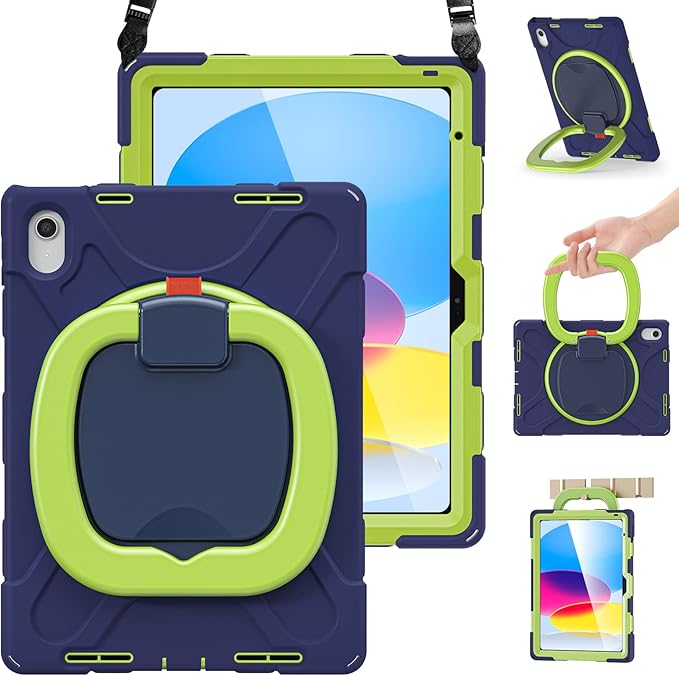 BRAECN Case for iPad 11th/10th Generation 11”/10.9'' 2025/2022-Rugged Silicone by BRAECN