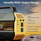 VTOMAN FlashSpeed 300 Portable Power Station 300W, 230Wh Solar Generator - Image 3