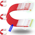 Rapink Patch Cables Cat6/ Cat6a 2ft Slim, Cat6a Ethernet Patch Cable 10G Support by Rapink