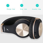 Riwbox Bluetooth Headphones, XBT-80 Folding Stereo Wireless Bluetooth - Image 4
