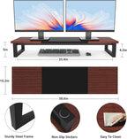 Dual Monitor Stand Riser, 39Inch Large Monitor Stands - Image 7