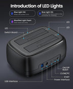 ORICO Hard Drive Docking Station Dual Bay USB 3.0 to SATA - Image 8