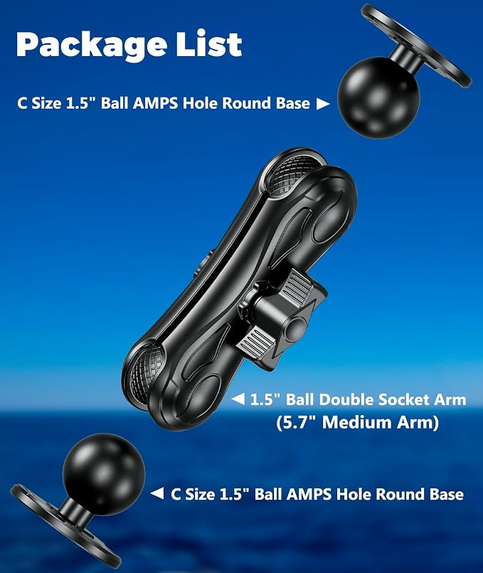 Aluminum Alloy Fish Finder Mount - Image 6