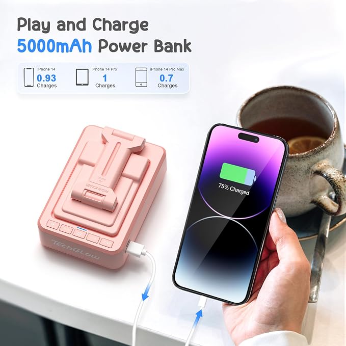 TechGlow Gifts for Men Women Foldable Cellphone Stand - Image 3