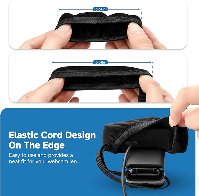 Universal Webcam Privacy Cover Compatible - Image 3