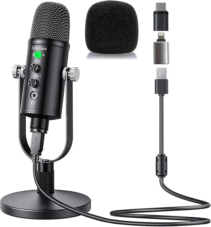 Mercase USB Condenser Microphone by Mercase