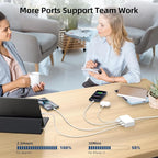 6 in 1 USB Charger, 50% Smaller Charging Station - Image 9