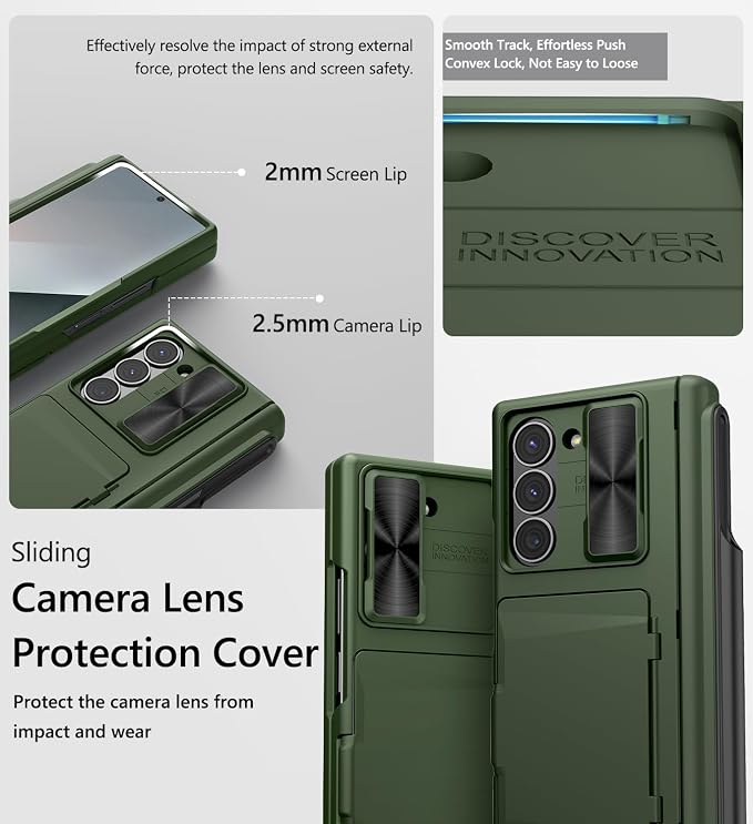 Vihibii for Samsung Galaxy Z Fold 6 Wallet Case - Image 4