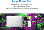 Gaming Mouse Pad Desk Pad, Extended Big Mouse Pad, 31.5x11.8 Inch Long Computer - Image 7