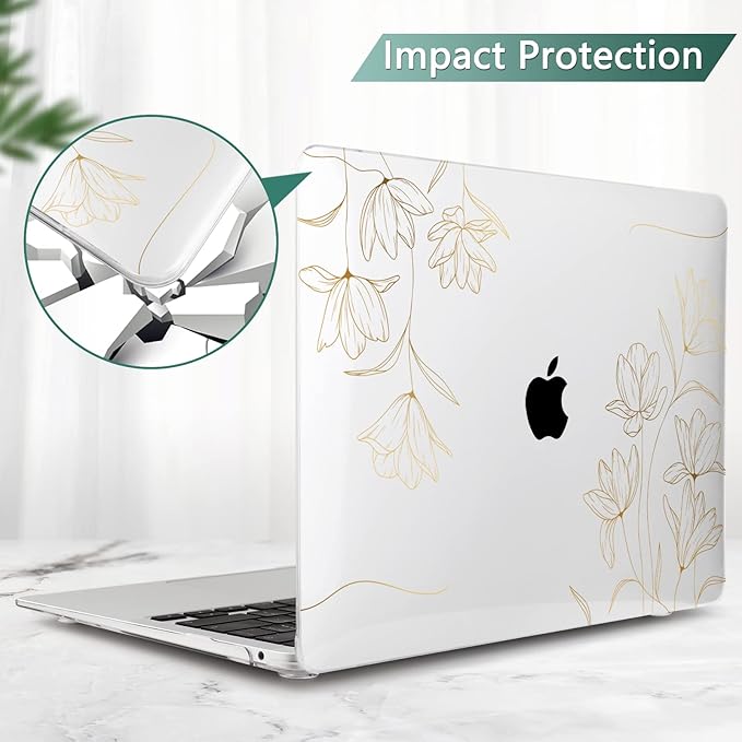 TWOLSKOO Compatible with MacBook Pro 13 inch Case 2022 2021 2020-2016 A2338 - Image 5