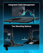 Heavy Duty Monitor Arm for 13-49 Inch Ultrawide Screens, Holds Up to 44lbs - Image 6