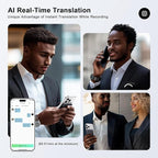 TTQ AI Voice Recorder, Digital Voice Recorder App Control, Transcribe & - Image 5