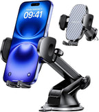 Miracase Phone Holders for Your Car, Universal Cell Phone Car Mount, 3-in-1 by Miracase