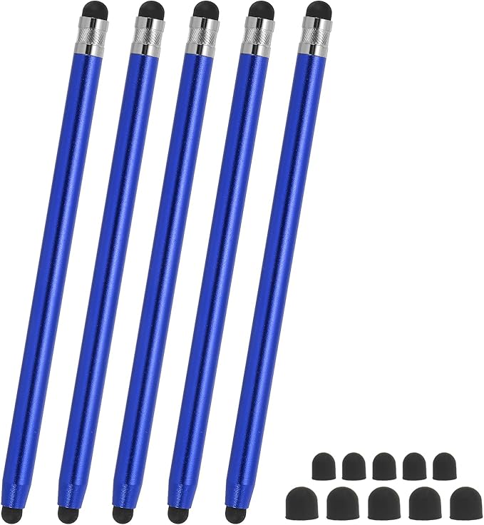 PATIKIL 5 Pcs Stylus Pens for Touch Screen, 2 in 1 High Sensitivity Universal by PATIKIL