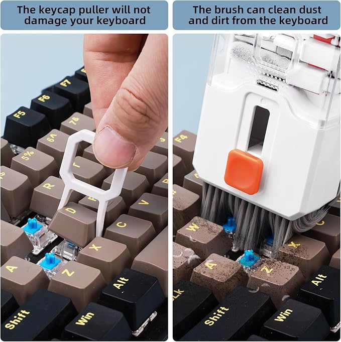 Keyboard Cleaning Kit Laptop Cleaner, 10-in-1 Computer Screen Cleaning Brush - Image 2