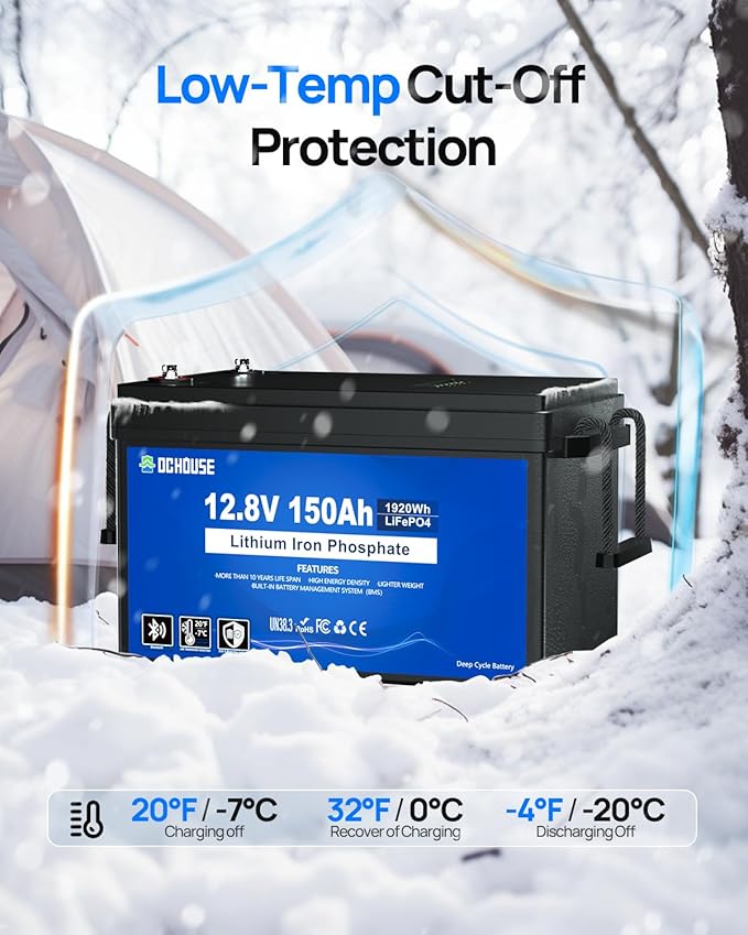 DC HOUSE 12V 150Ah LiFePO4 Lithium Battery - Image 5