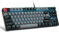 MageGee 75% Mechanical Gaming Keyboard, LED Backlit, 87 Keys Compact TKL Wired by MageGee