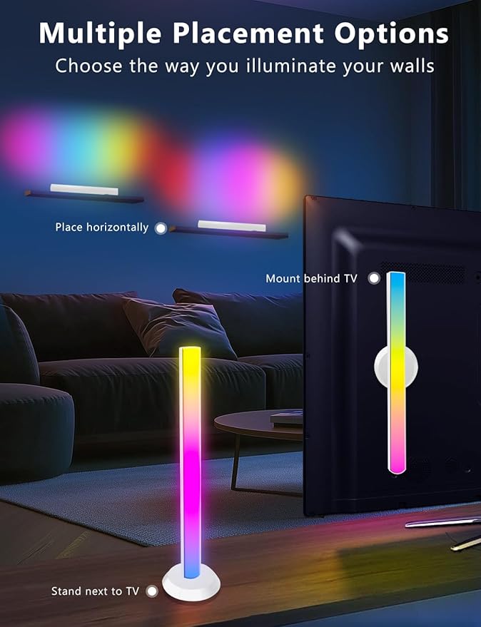 DAYBETTER Smart LED Light Bars, RGB+ICW Gaming Light Bars - Image 8