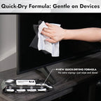 Air Jungles Electronic Wipes Screen Cleaning 70 Count, Quick Dry, Extra Large - Image 2