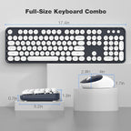 KNOWSQT Wireless Keyboard and Mouse Combo - Image 7