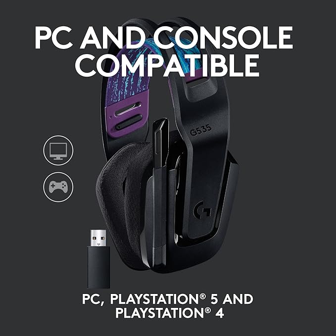 Logitech G535 LIGHTSPEED Wireless Gaming Headset - Image 5