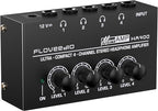 Headphone Amplifier Stereo Ultra Compact 4-Channel Headphone Amp Splitter - Image 6