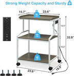 Lauren&Harold 34'' Printer Stand - Image 8