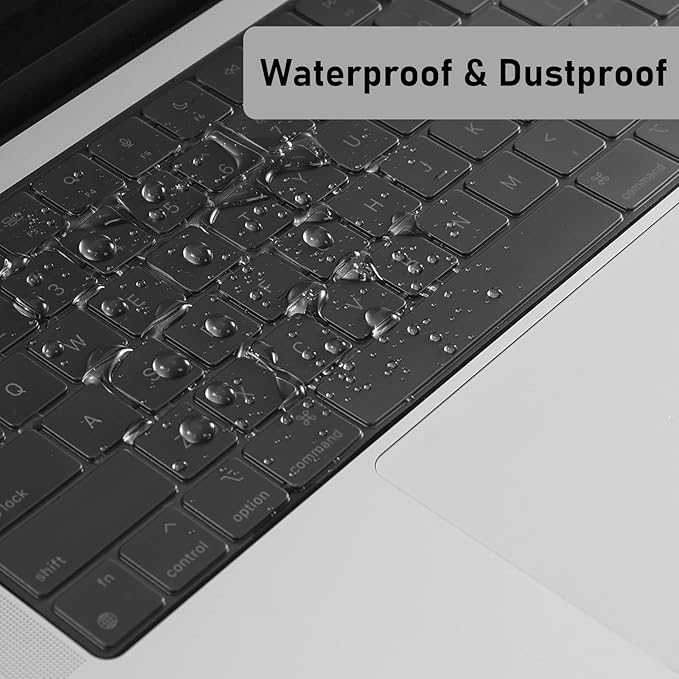 EooCoo Premium Keyboard Cover Skin Ultra Thin Protector Compatible - Image 6