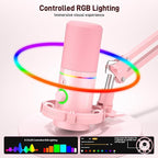 MAONO XLR/USB Dynamic Microphone Kit, RGB Gaming Mic - Image 4