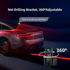 2025 Rearview Mirror Camera for Cars, 360 Dashcam Front Rear Inside, Touch - Image 8