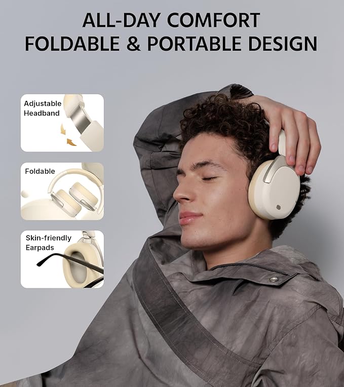 Edifier W830NB Wireless Over Ear Headphones - Image 7